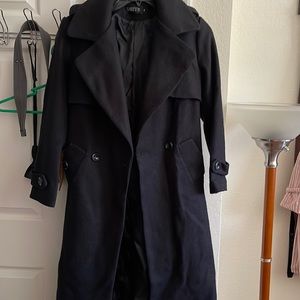 Korean style trench coat